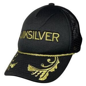 Quicksilver Foamslayer Yacht Boat Captain Trucker Hat OSFA Nautical Sailor